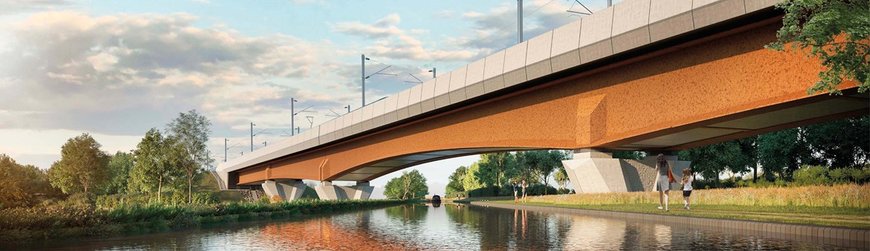 New plans for wetland habitats around HS2’s Birmingham and Fazeley Canal viaduct